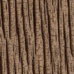 Detailed Wood Bark Texture free seamless pattern