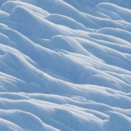 Realistic Snow &amp; Ice Texture free seamless pattern